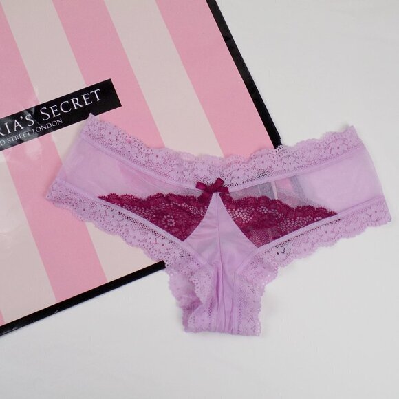 nwt victoria's secret very sexy cheeky dream angels lace peekaboo back - Picture 3 of 5